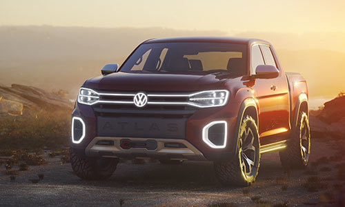 Mê mẩn với vẻ đẹp 'không góc chết' của bán tải điện mới nhà Volkswagen